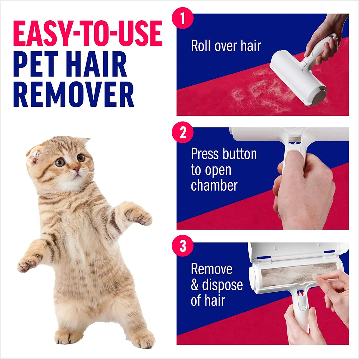 FurLift™ Reusable Pet Hair Remover