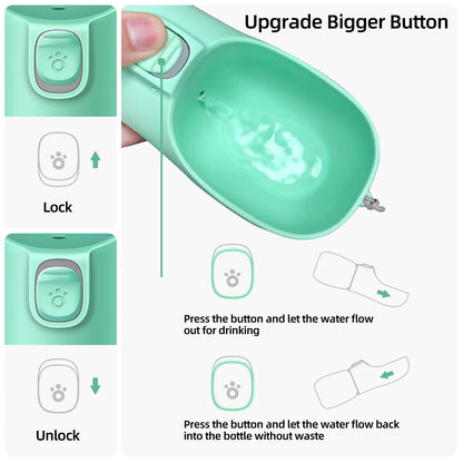 HydraPaw™ Leak-Proof Dog Water Bottle